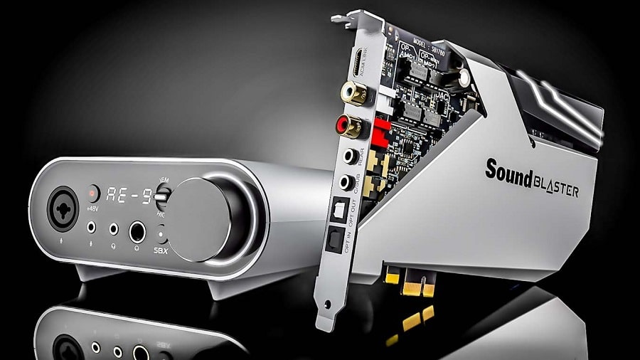 کارت صدا حرفه ای کریتیو مدل Sound Blaster AE-9