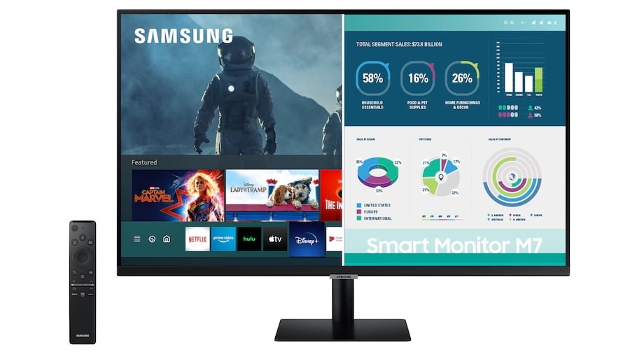 بررسی مانیتور M7 هوشمند 32 اینچ، Ultra-HD سامسونگ