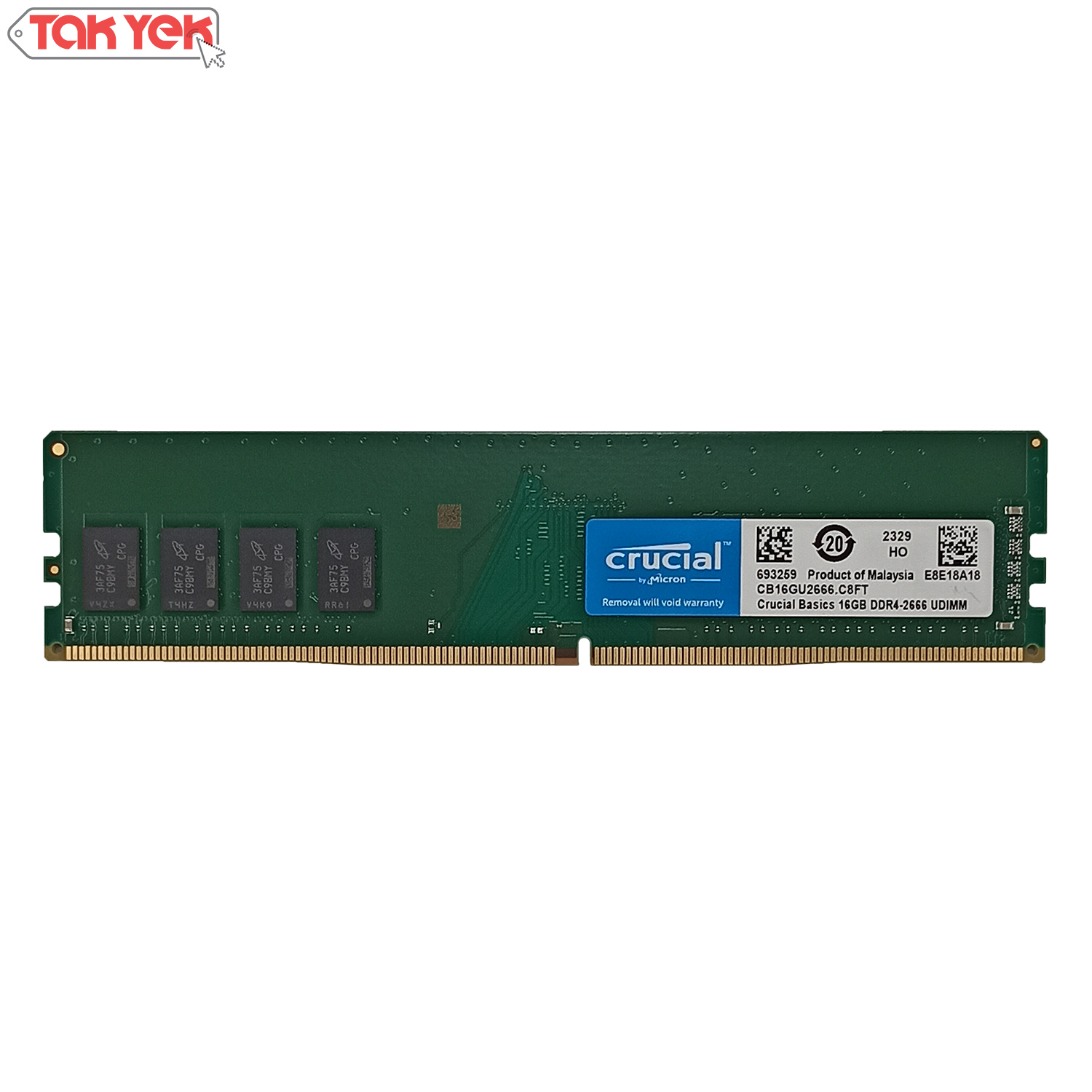 Crucial 16G 2666Mhz DDR4