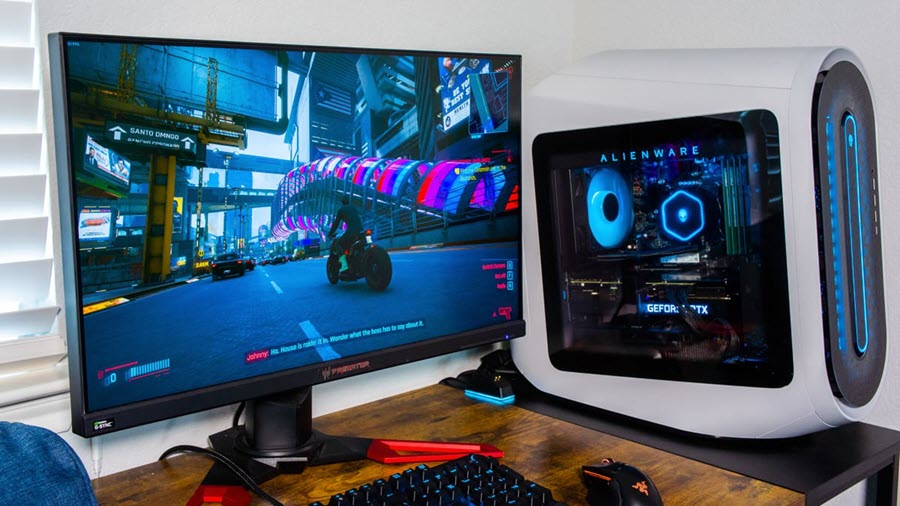 بررسی کامپیوتر گیمینگ Alienware Aurora R13