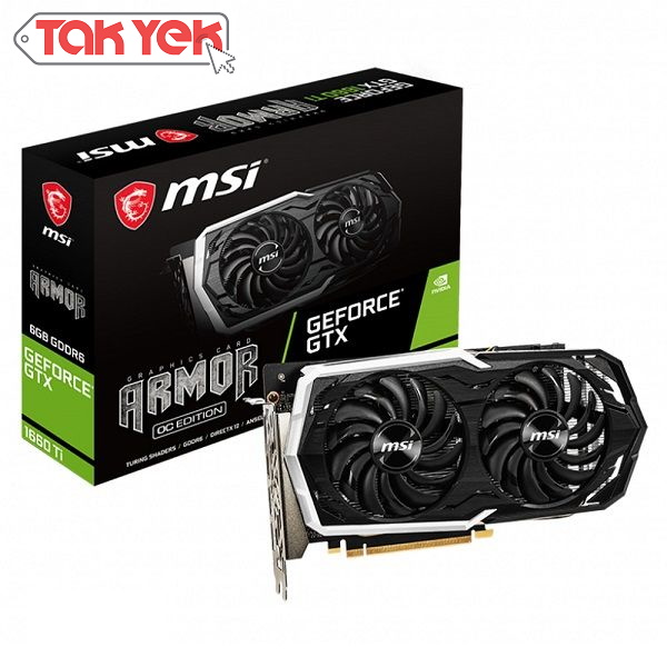 MSI 1660 TI 6G ARMOR OC GAMING