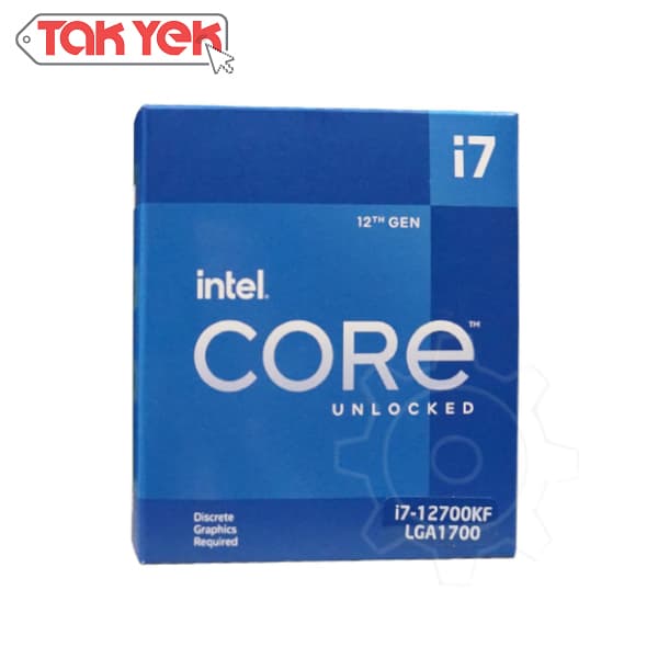 سی پی یو اینتل Intel Core i7 12700KF Box