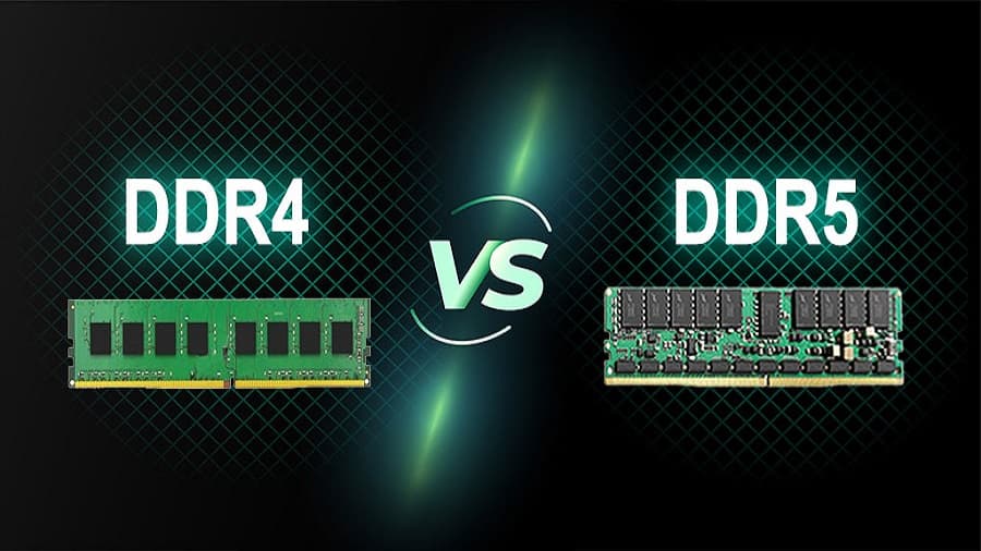 مقایسه رم DDR5 و DDR4 و تفاوت آن ها با یکدیگر
