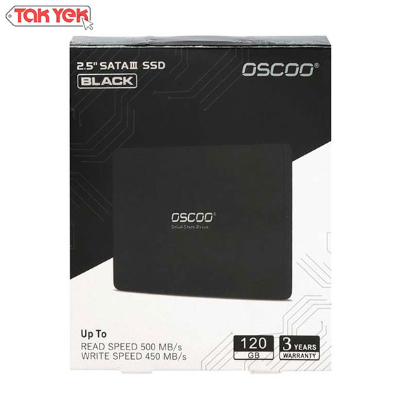 حافظه اس اس دی اسکو مدل OSCOO 120G BLACK