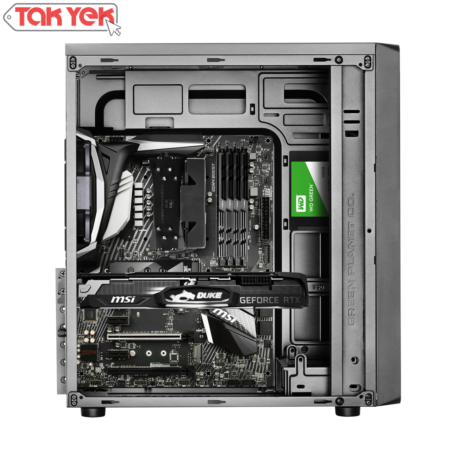 کیس کامپیوتر گرین آوا پلاس GREEN AVA PLUS