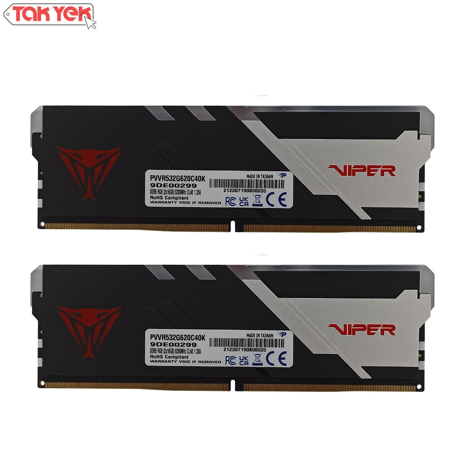 رم کامپیوتر PATRIOT VIPER VENOM 32G 6200 D5