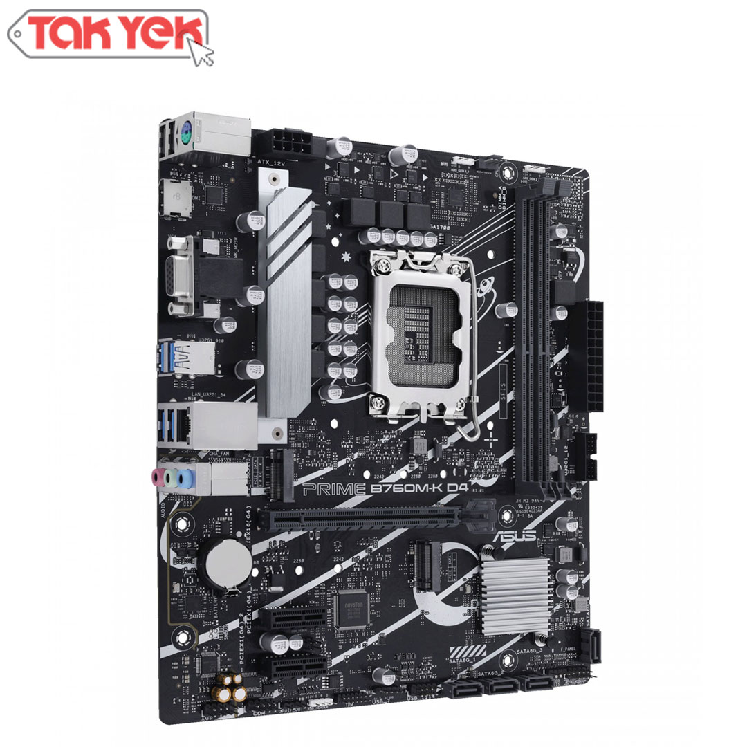 مادربرد ایسوس PRIME  B760M-K D4 LGA1700
