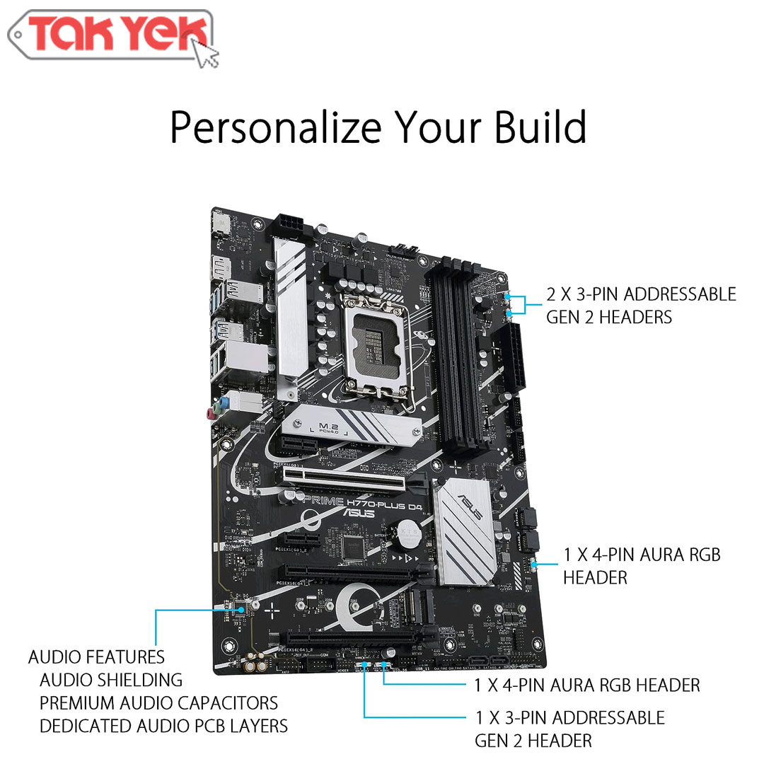 مادربرد ایسوس ASUS PRIME H770-PLUS D4