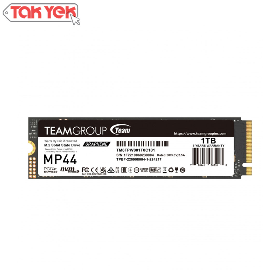 هارد اینترنال TEAM GROUP MP44 1TB M.2