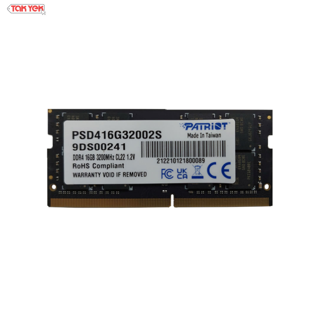 رم لپتاپ PATRIOT 16G 3200 D4