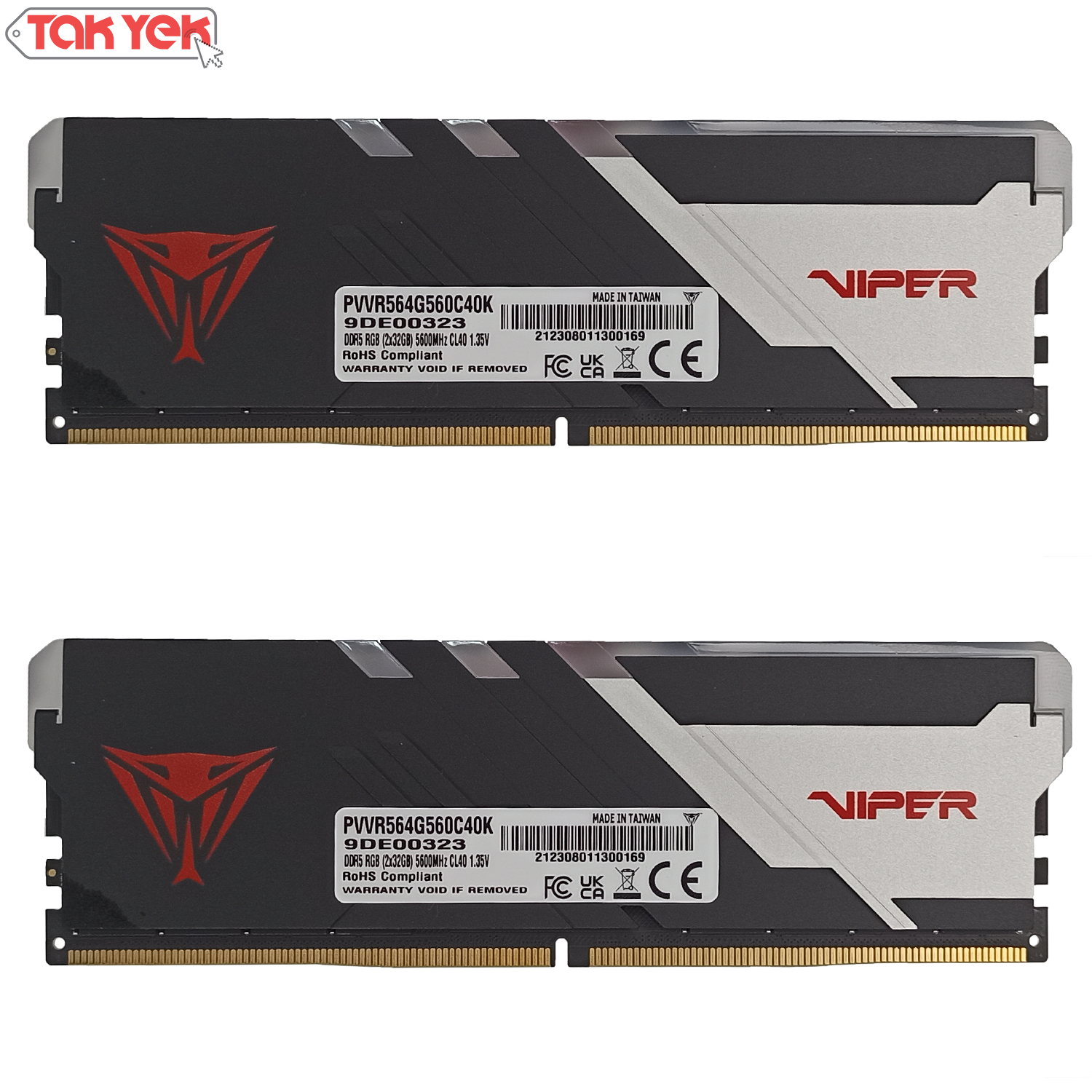 رمPATRIOT 64GB RGB D5 5600
