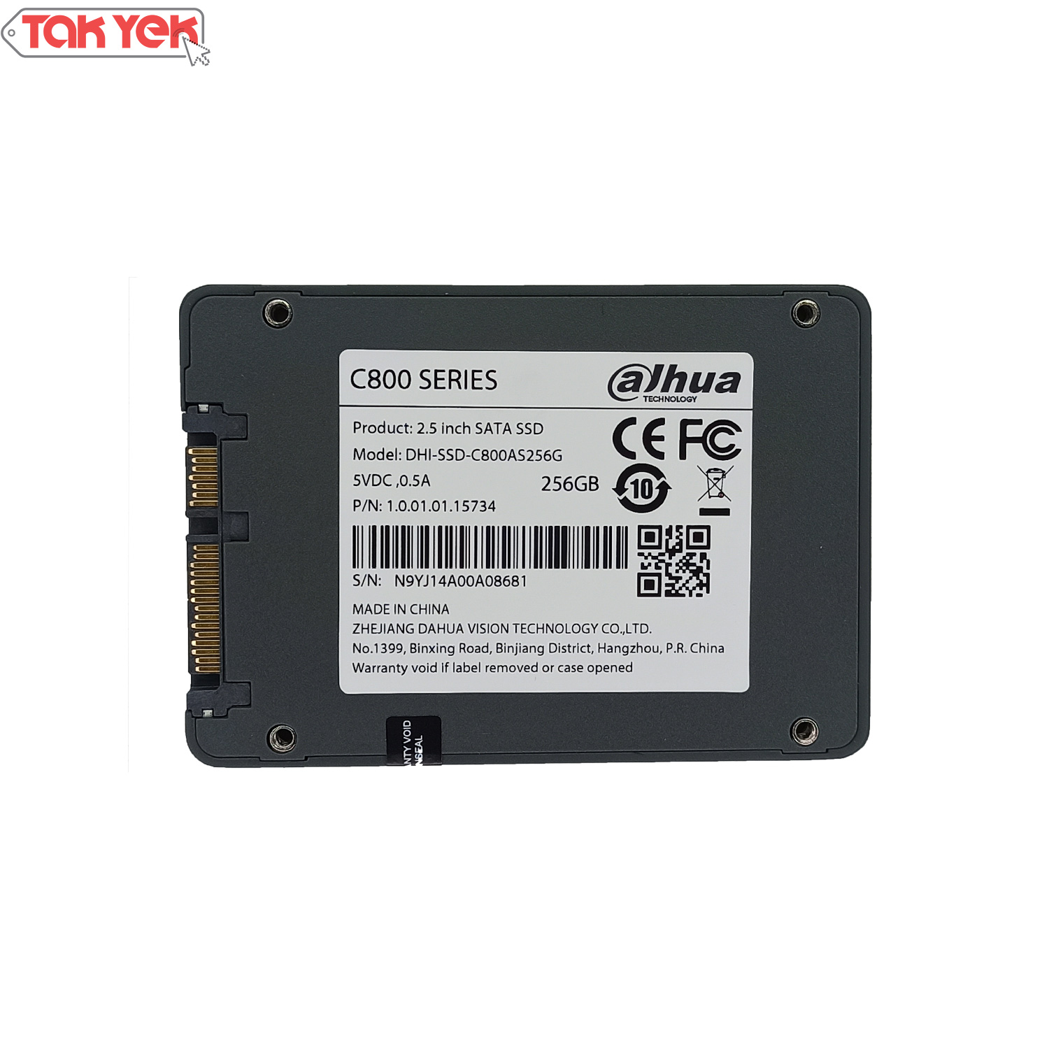 حافظه Dahua SSD-C800AS 256GB