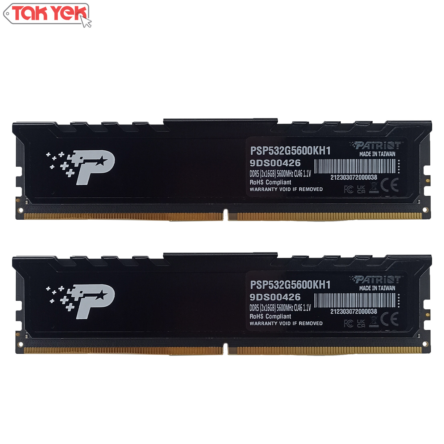 PATRIOT 32GB (2x16GB) DDR5 5600