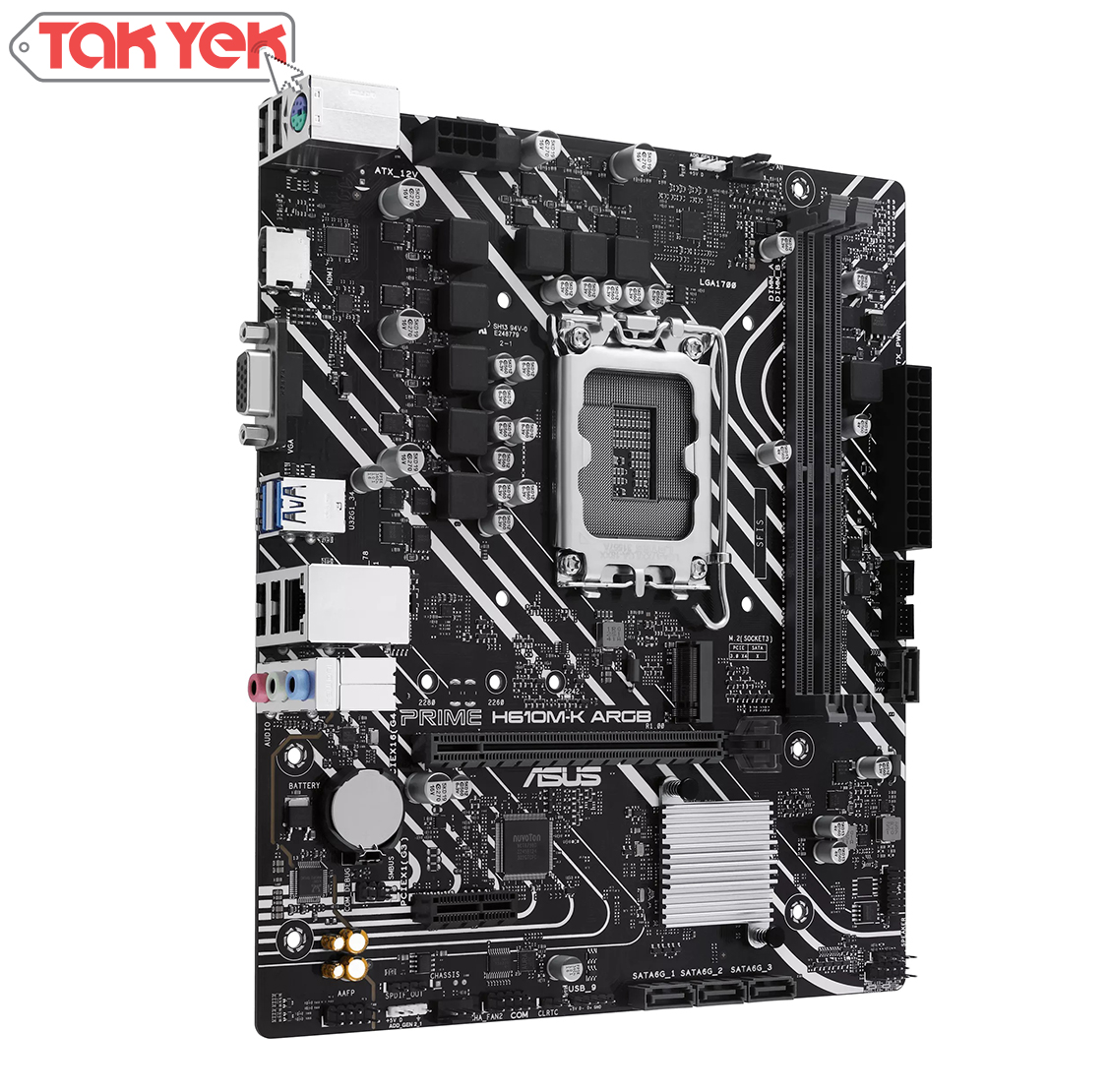 مادربرد ایسوس پرایمPRIME H610M-K LGA1700 ARGB DDR5